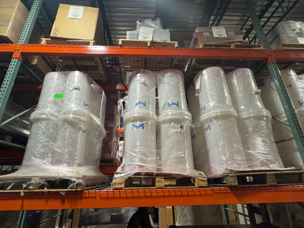Image of Unused Millipore Mobius 100L Drums - Quantity 24